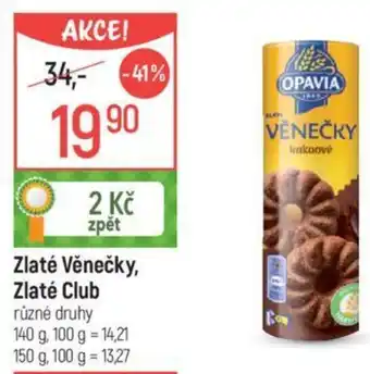 Globus Zlaté Věnečky, Zlaté Club nabídka
