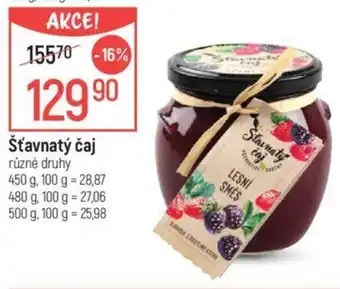 Globus Šťavnatý čaj nabídka