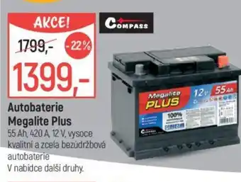 Globus Autobaterie Megalite Plus nabídka
