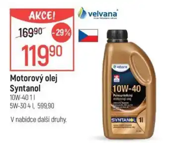 Globus Motorový olej Syntanol nabídka