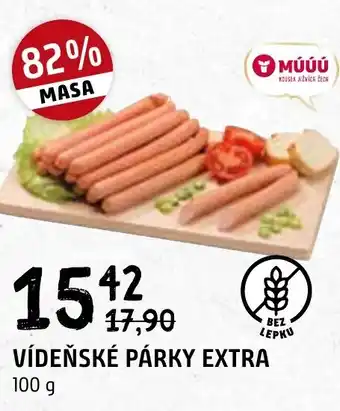 Terno VÍDEŇSKÉ PÁRKY EXTRA nabídka