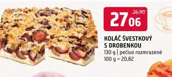 Terno KOLÁČ ŠVESTKOVÝ S DROBENKOU nabídka