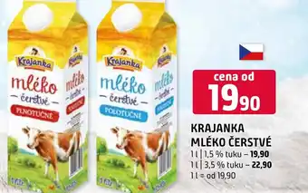 Terno KRAJANKA MLÉKO ČERSTVÉ nabídka
