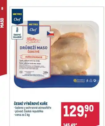 Makro České výběrové kuře nabídka