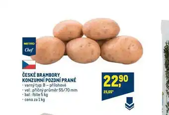 Makro České brambory nabídka