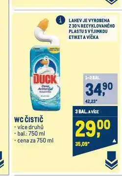 Makro Duck wc čistič nabídka