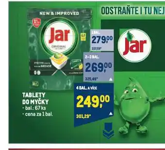 Makro Jar tablety do myčky nabídka
