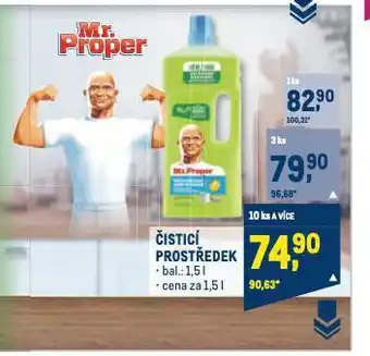 Makro Mr. proper čistič nabídka