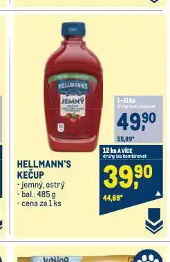 Makro Hellmann's kečup nabídka