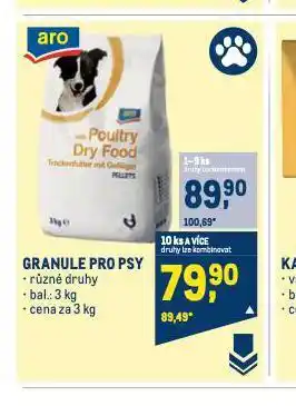 Makro Granule pro psy nabídka