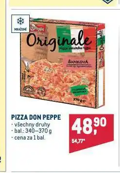 Makro Pizza don peppe nabídka