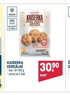 Makro Kaiserka cereální nabídka