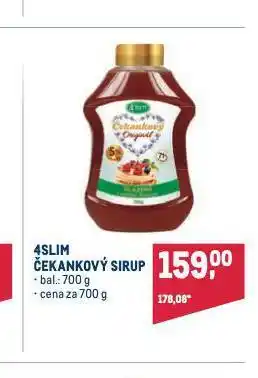 4slim čekankový sirup