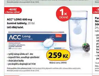 Dr. Max Acc long šumivé tablety nabídka