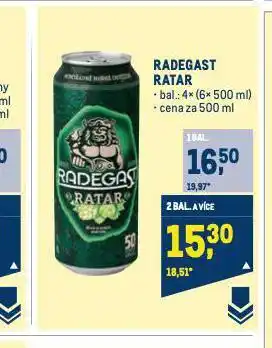 Pivo radegast