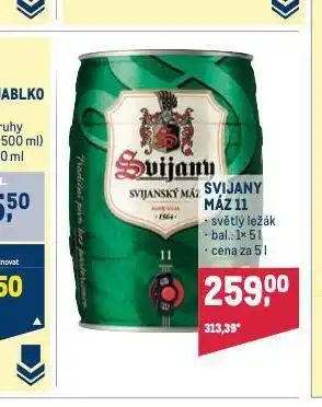 Makro Pivo svijanský máz nabídka