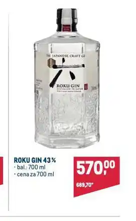 Makro Roku gin nabídka