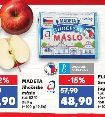 Kaufland Jihočeské máslo nabídka