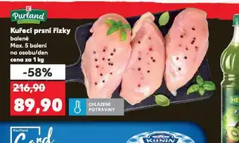 Kaufland Kuřecí prsní řízky nabídka