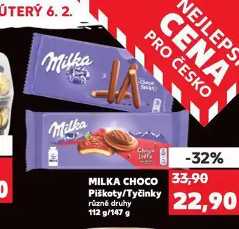 Kaufland Milka choco nabídka