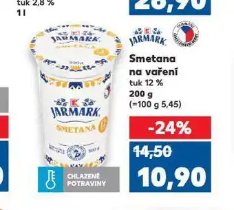 Kaufland Smetana na vaření nabídka