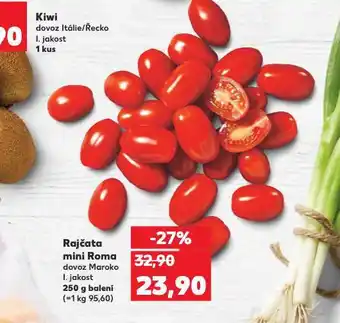 Kaufland Rajčata nabídka