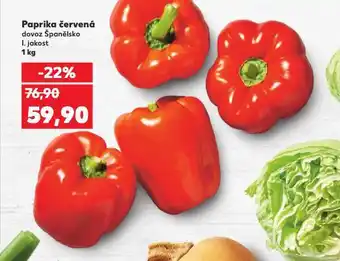 Kaufland Paprika nabídka