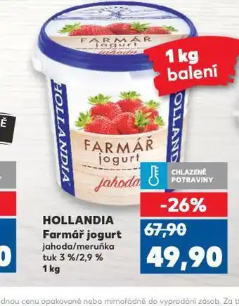Kaufland Hollandia farmář jogurt nabídka