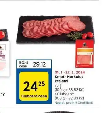 Tesco Herkules krájený nabídka