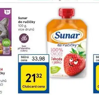 Tesco Sunar do ručičky nabídka
