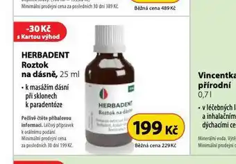 Dr. Max Herbadent roztok na dásně nabídka