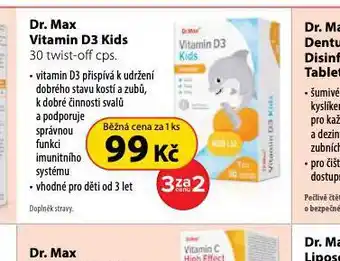 Dr. Max Dr. max vitamin d3 kids nabídka