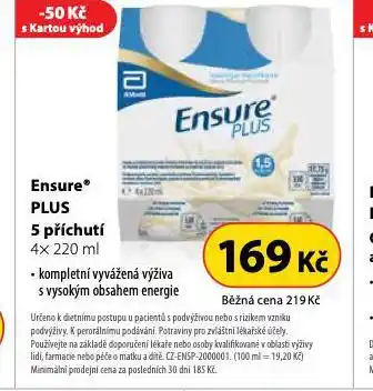 Dr. Max Ensure plus 5 příchutí nabídka