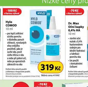 Dr. Max Hylo comod nabídka
