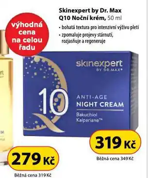Dr. Max Skinexpert by dr. max q10 noční krém nabídka