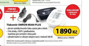 Dr. Max Tlakoměr omron m300 plus nabídka