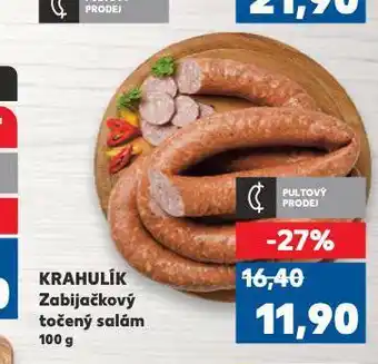 Kaufland Zabijačkový točený salám nabídka