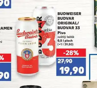 Kaufland Pivo budweiser budvar nabídka