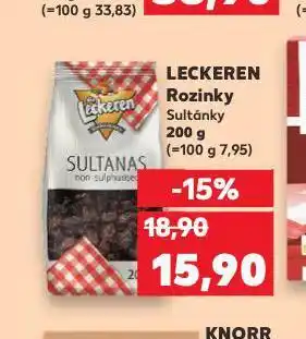 Kaufland Rozinky nabídka