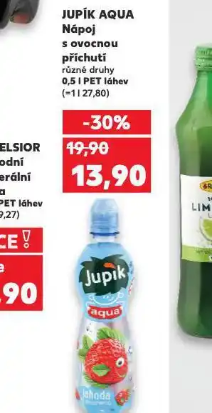 Kaufland Jupík aqua nabídka