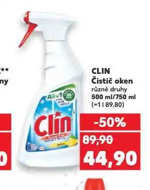 Kaufland Clin čistič oken nabídka