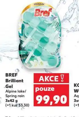 Kaufland Bref wc blok nabídka