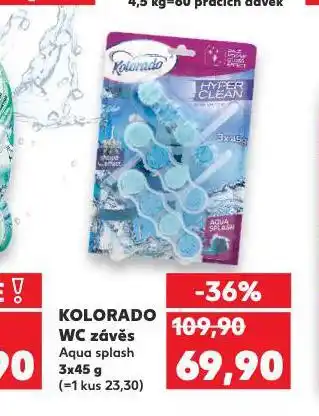 Kaufland Kolorado wc závěs nabídka