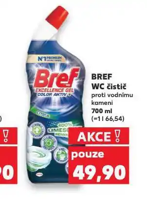 Kaufland Bref wc čistič nabídka