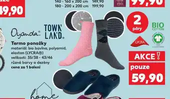 Kaufland Termo ponožky nabídka