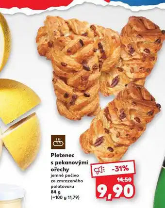 Kaufland Pletenec s pekanovými ořechy nabídka