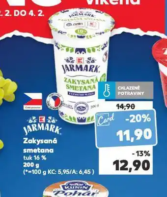Kaufland Zakysaná smetana nabídka