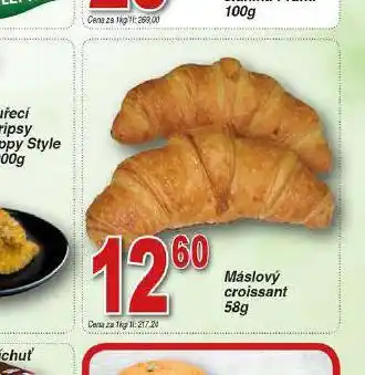 Hruška Máslový croissant nabídka