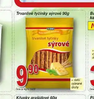 Hruška Trvanlivé tyčinky sýrové nabídka