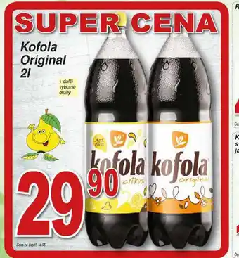Hruška Kofola original 2l nabídka